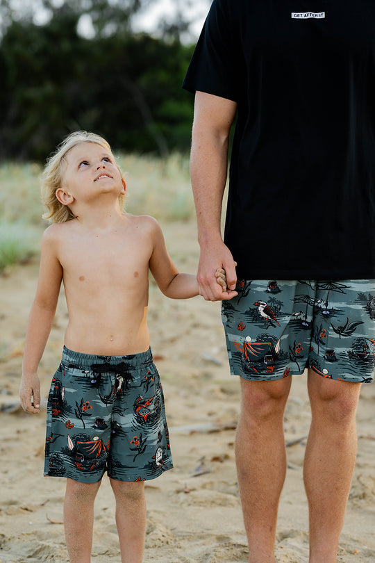 Rise'n'Shine Kids Board Shorts