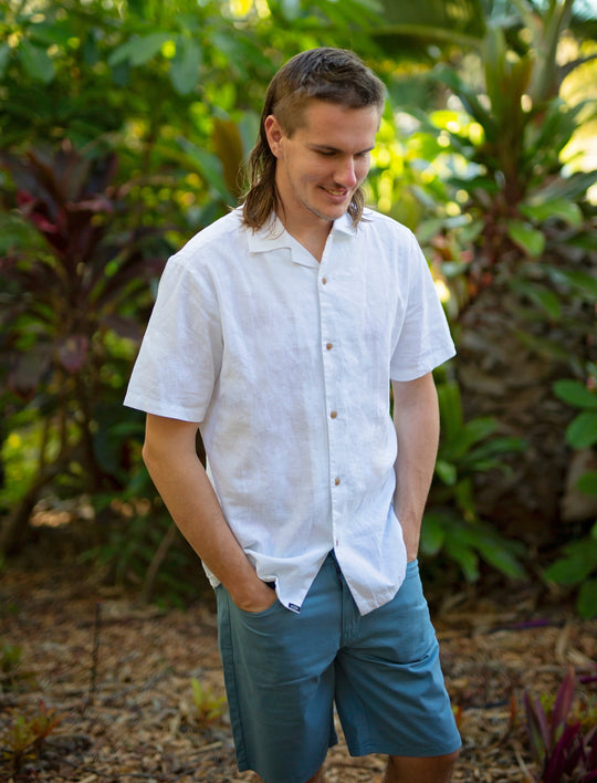 Linen Shirt White