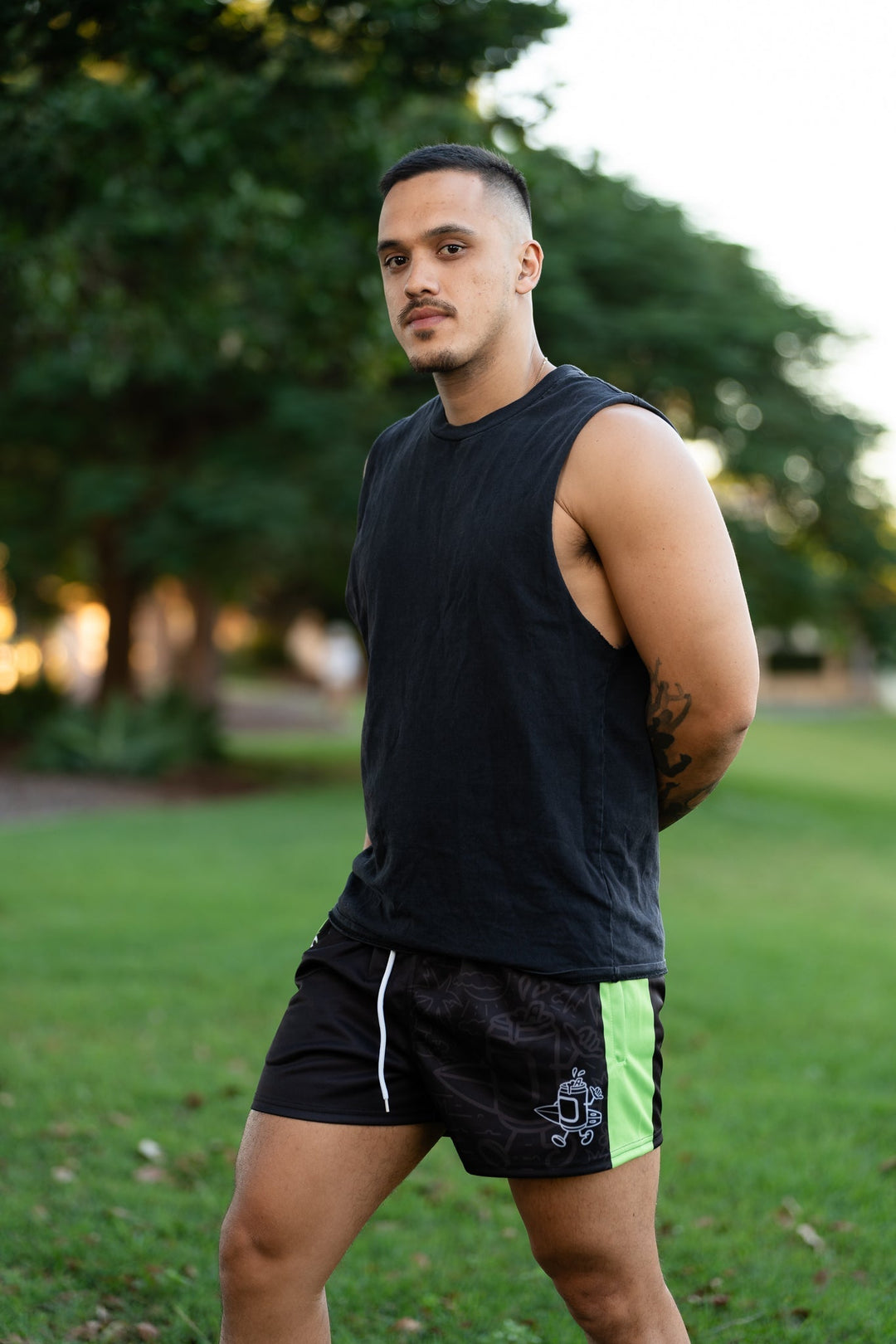 Good Day For A Beer Envy Footy Shorts With Zipper Pockets